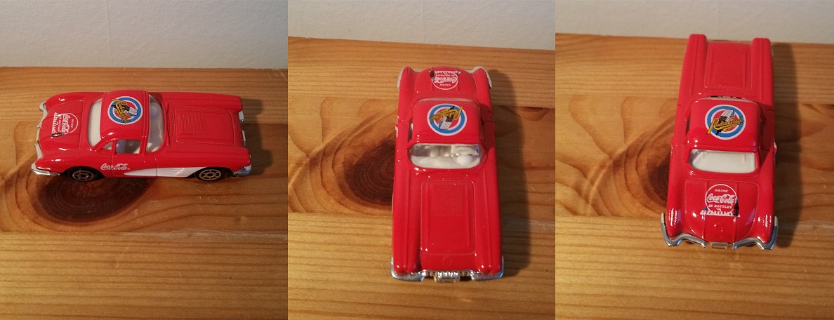 Coca Cola Majorette Chevrolet Corvette 1958